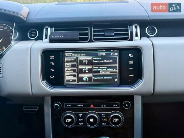 Серый Ленд Ровер Рендж Ровер, объемом двигателя 4.37 л и пробегом 210 тыс. км за 41499 $, фото 36 на Automoto.ua