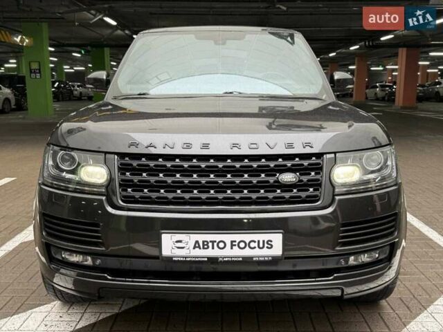 Серый Ленд Ровер Рендж Ровер, объемом двигателя 4.37 л и пробегом 271 тыс. км за 29990 $, фото 7 на Automoto.ua
