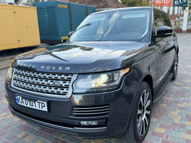 Серый Ленд Ровер Рендж Ровер, объемом двигателя 4.37 л и пробегом 179 тыс. км за 31900 $, фото 6 на Automoto.ua