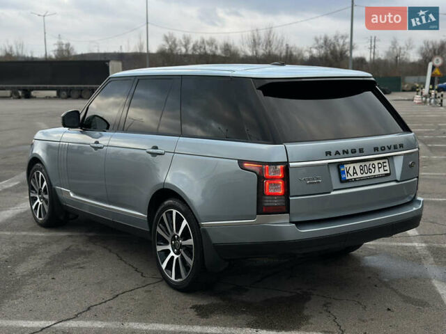 Сірий Ленд Ровер Рендж Ровер, об'ємом двигуна 4.37 л та пробігом 190 тис. км за 29500 $, фото 7 на Automoto.ua