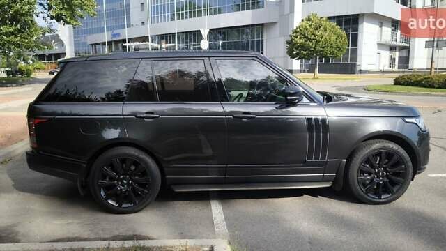 Серый Ленд Ровер Рендж Ровер, объемом двигателя 4.37 л и пробегом 136 тыс. км за 43999 $, фото 7 на Automoto.ua