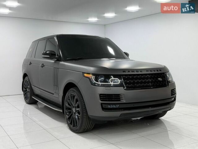Серый Ленд Ровер Рендж Ровер, объемом двигателя 4.4 л и пробегом 230 тыс. км за 32000 $, фото 8 на Automoto.ua
