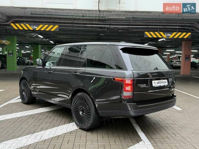 Серый Ленд Ровер Рендж Ровер, объемом двигателя 4.37 л и пробегом 271 тыс. км за 29990 $, фото 4 на Automoto.ua