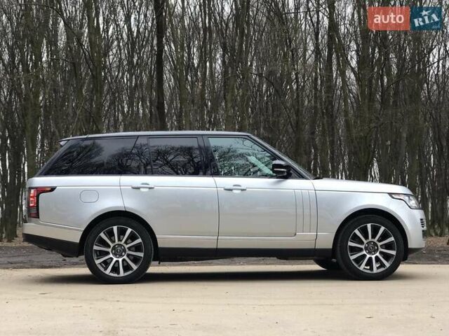 Серый Ленд Ровер Рендж Ровер, объемом двигателя 3 л и пробегом 201 тыс. км за 37900 $, фото 12 на Automoto.ua