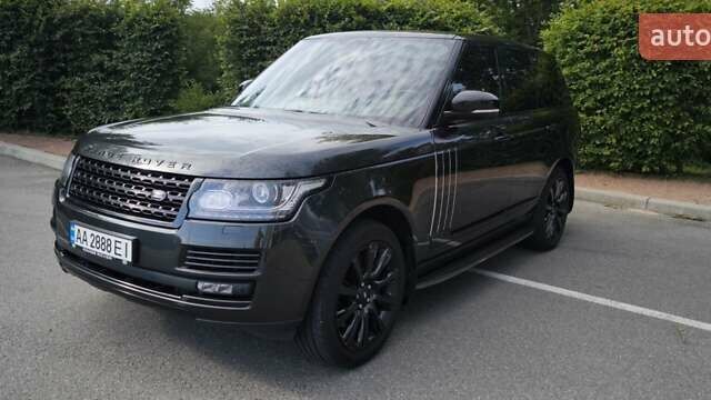 Серый Ленд Ровер Рендж Ровер, объемом двигателя 4.37 л и пробегом 136 тыс. км за 43999 $, фото 16 на Automoto.ua