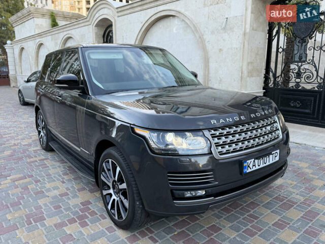 Серый Ленд Ровер Рендж Ровер, объемом двигателя 4.37 л и пробегом 179 тыс. км за 31900 $, фото 7 на Automoto.ua