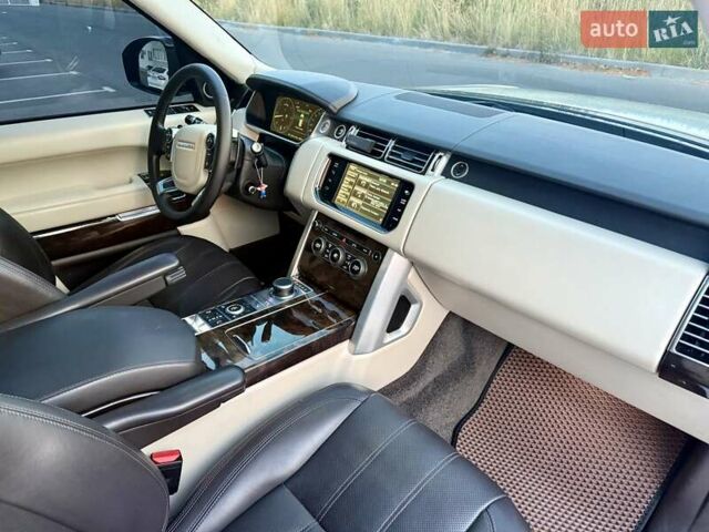 Серый Ленд Ровер Рендж Ровер, объемом двигателя 4.37 л и пробегом 210 тыс. км за 41499 $, фото 24 на Automoto.ua