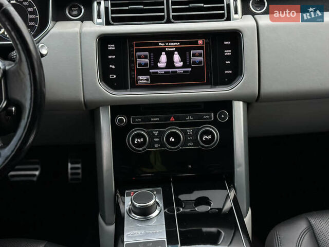 Сірий Ленд Ровер Рендж Ровер, об'ємом двигуна 4.37 л та пробігом 190 тис. км за 29500 $, фото 19 на Automoto.ua