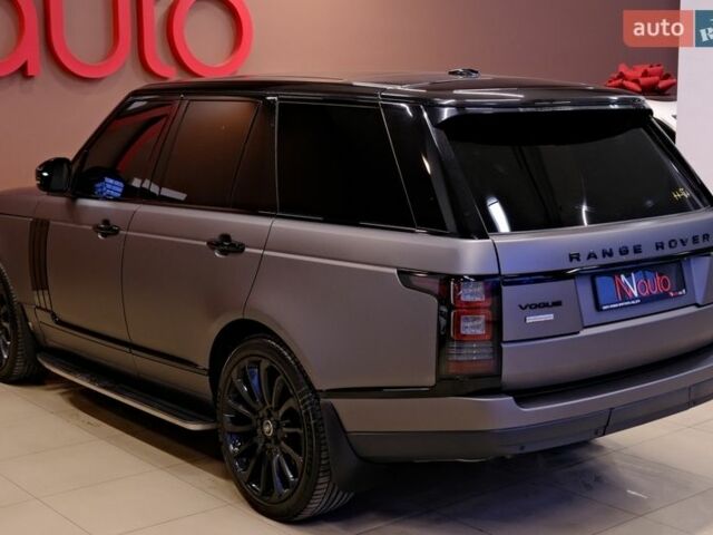 Сірий Ленд Ровер Рендж Ровер, об'ємом двигуна 4.37 л та пробігом 227 тис. км за 31900 $, фото 14 на Automoto.ua
