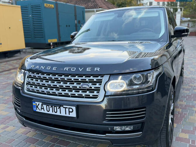 Серый Ленд Ровер Рендж Ровер, объемом двигателя 4.37 л и пробегом 179 тыс. км за 31900 $, фото 5 на Automoto.ua