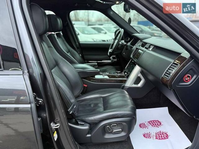 Серый Ленд Ровер Рендж Ровер, объемом двигателя 4.37 л и пробегом 207 тыс. км за 35000 $, фото 32 на Automoto.ua