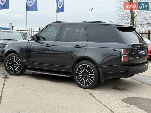 Серый Ленд Ровер Рендж Ровер, объемом двигателя 4.37 л и пробегом 207 тыс. км за 35000 $, фото 3 на Automoto.ua