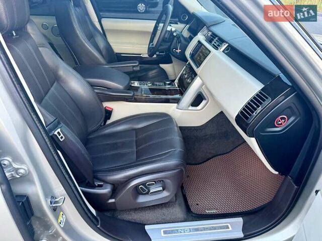 Серый Ленд Ровер Рендж Ровер, объемом двигателя 4.37 л и пробегом 210 тыс. км за 41499 $, фото 22 на Automoto.ua