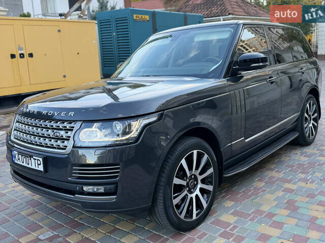 Серый Ленд Ровер Рендж Ровер, объемом двигателя 4.37 л и пробегом 179 тыс. км за 31900 $, фото 4 на Automoto.ua