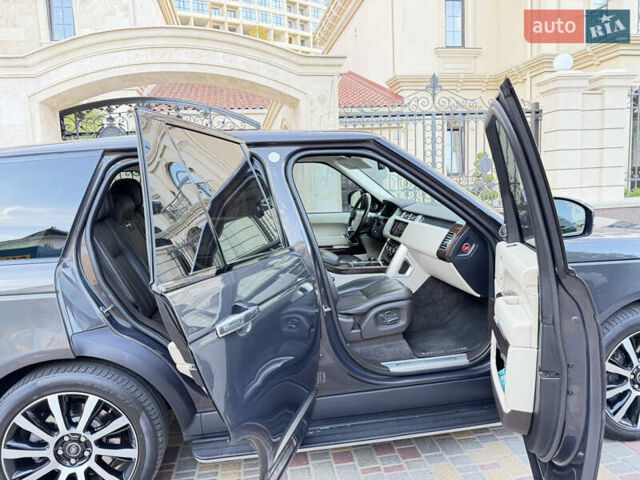 Серый Ленд Ровер Рендж Ровер, объемом двигателя 4.37 л и пробегом 179 тыс. км за 31900 $, фото 13 на Automoto.ua