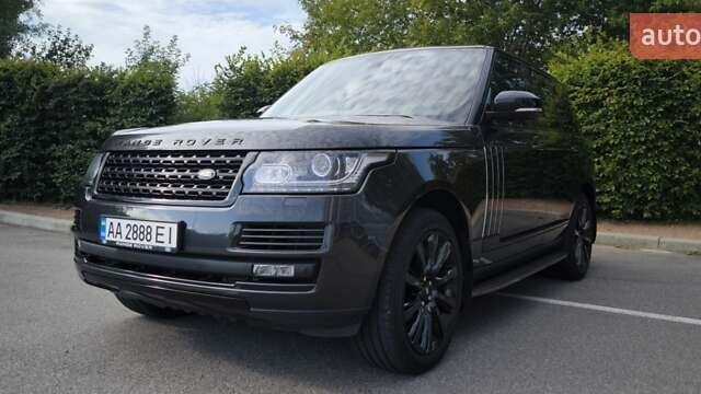 Серый Ленд Ровер Рендж Ровер, объемом двигателя 4.37 л и пробегом 136 тыс. км за 43999 $, фото 12 на Automoto.ua