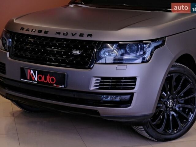 Сірий Ленд Ровер Рендж Ровер, об'ємом двигуна 4.37 л та пробігом 227 тис. км за 31900 $, фото 10 на Automoto.ua
