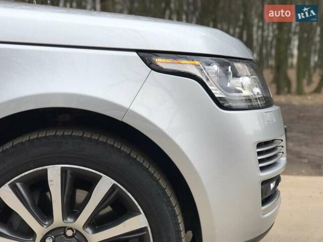 Серый Ленд Ровер Рендж Ровер, объемом двигателя 3 л и пробегом 201 тыс. км за 37900 $, фото 14 на Automoto.ua