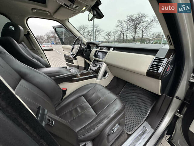 Сірий Ленд Ровер Рендж Ровер, об'ємом двигуна 4.37 л та пробігом 181 тис. км за 34500 $, фото 55 на Automoto.ua