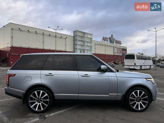 Сірий Ленд Ровер Рендж Ровер, об'ємом двигуна 4.37 л та пробігом 190 тис. км за 29500 $, фото 4 на Automoto.ua