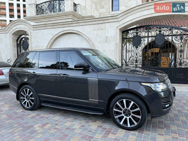 Серый Ленд Ровер Рендж Ровер, объемом двигателя 4.37 л и пробегом 179 тыс. км за 31900 $, фото 8 на Automoto.ua