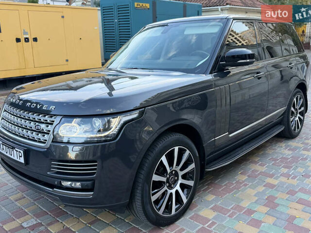 Серый Ленд Ровер Рендж Ровер, объемом двигателя 4.37 л и пробегом 179 тыс. км за 31900 $, фото 9 на Automoto.ua