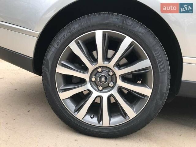 Серый Ленд Ровер Рендж Ровер, объемом двигателя 3 л и пробегом 201 тыс. км за 37900 $, фото 31 на Automoto.ua