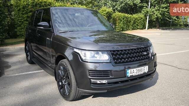 Серый Ленд Ровер Рендж Ровер, объемом двигателя 4.37 л и пробегом 136 тыс. км за 43999 $, фото 5 на Automoto.ua