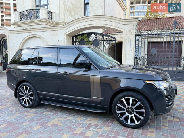 Серый Ленд Ровер Рендж Ровер, объемом двигателя 4.37 л и пробегом 179 тыс. км за 31900 $, фото 3 на Automoto.ua