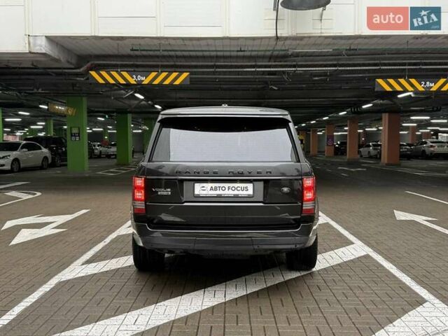 Серый Ленд Ровер Рендж Ровер, объемом двигателя 4.37 л и пробегом 271 тыс. км за 29990 $, фото 5 на Automoto.ua