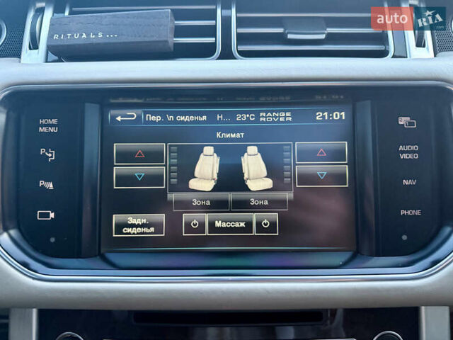 Серый Ленд Ровер Рендж Ровер, объемом двигателя 4.37 л и пробегом 210 тыс. км за 41499 $, фото 39 на Automoto.ua