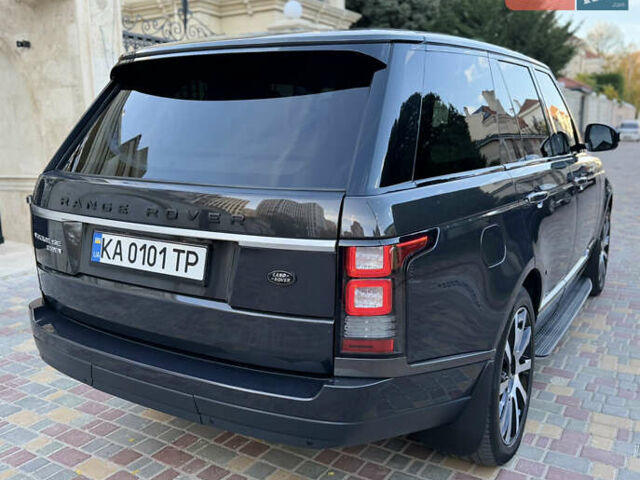 Серый Ленд Ровер Рендж Ровер, объемом двигателя 4.37 л и пробегом 179 тыс. км за 31900 $, фото 12 на Automoto.ua