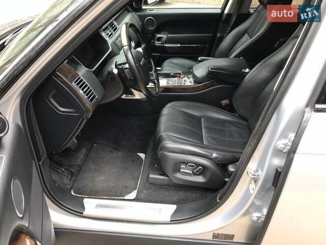 Серый Ленд Ровер Рендж Ровер, объемом двигателя 3 л и пробегом 201 тыс. км за 37900 $, фото 20 на Automoto.ua