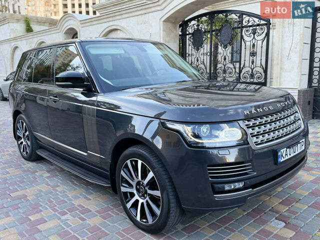 Серый Ленд Ровер Рендж Ровер, объемом двигателя 4.37 л и пробегом 179 тыс. км за 31900 $, фото 2 на Automoto.ua