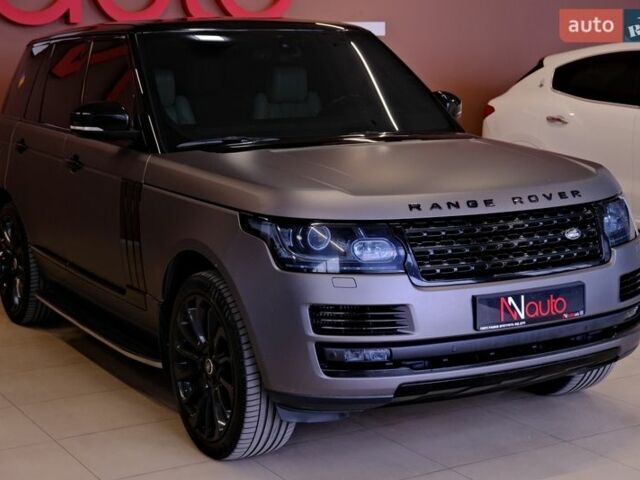 Сірий Ленд Ровер Рендж Ровер, об'ємом двигуна 4.37 л та пробігом 227 тис. км за 31900 $, фото 3 на Automoto.ua