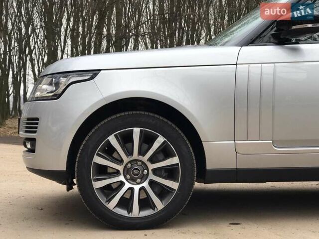 Серый Ленд Ровер Рендж Ровер, объемом двигателя 3 л и пробегом 201 тыс. км за 37900 $, фото 13 на Automoto.ua