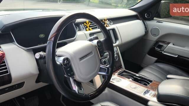 Серый Ленд Ровер Рендж Ровер, объемом двигателя 4.37 л и пробегом 136 тыс. км за 43999 $, фото 22 на Automoto.ua