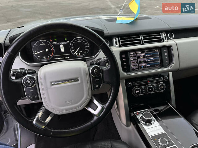 Сірий Ленд Ровер Рендж Ровер, об'ємом двигуна 4.37 л та пробігом 190 тис. км за 29500 $, фото 14 на Automoto.ua