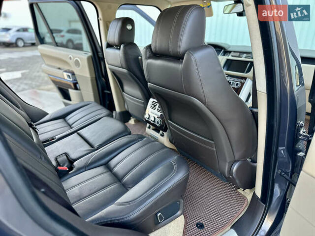 Серый Ленд Ровер Рендж Ровер, объемом двигателя 4.37 л и пробегом 100 тыс. км за 42000 $, фото 44 на Automoto.ua