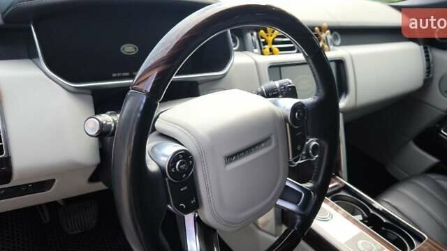 Серый Ленд Ровер Рендж Ровер, объемом двигателя 4.37 л и пробегом 136 тыс. км за 43999 $, фото 24 на Automoto.ua