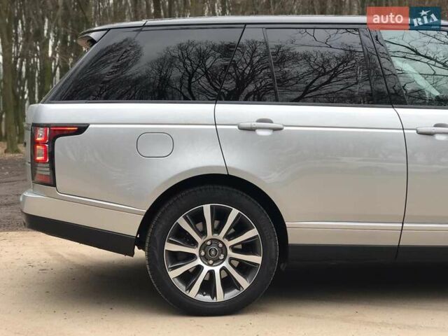 Серый Ленд Ровер Рендж Ровер, объемом двигателя 3 л и пробегом 201 тыс. км за 37900 $, фото 18 на Automoto.ua