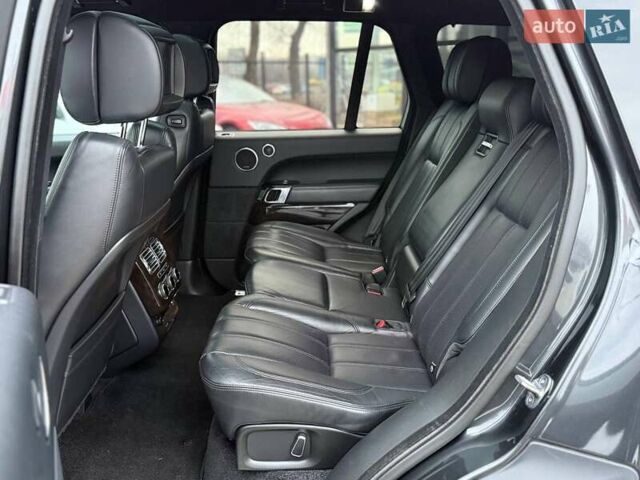 Серый Ленд Ровер Рендж Ровер, объемом двигателя 4.37 л и пробегом 207 тыс. км за 35000 $, фото 23 на Automoto.ua