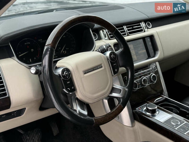 Серый Ленд Ровер Рендж Ровер, объемом двигателя 4.37 л и пробегом 280 тыс. км за 23000 $, фото 16 на Automoto.ua