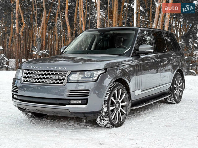 Серый Ленд Ровер Рендж Ровер, объемом двигателя 4.37 л и пробегом 280 тыс. км за 23000 $, фото 2 на Automoto.ua