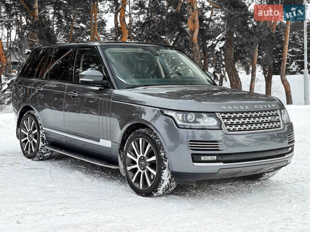 Серый Ленд Ровер Рендж Ровер, объемом двигателя 4.37 л и пробегом 280 тыс. км за 23000 $, фото 1 на Automoto.ua
