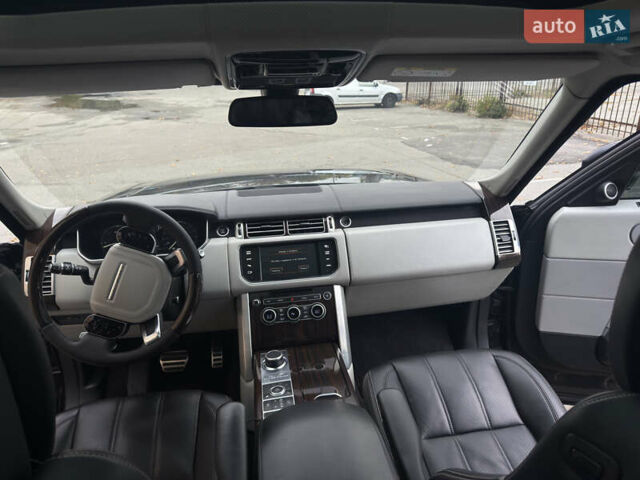 Сірий Ленд Ровер Рендж Ровер, об'ємом двигуна 4.37 л та пробігом 355 тис. км за 29000 $, фото 29 на Automoto.ua
