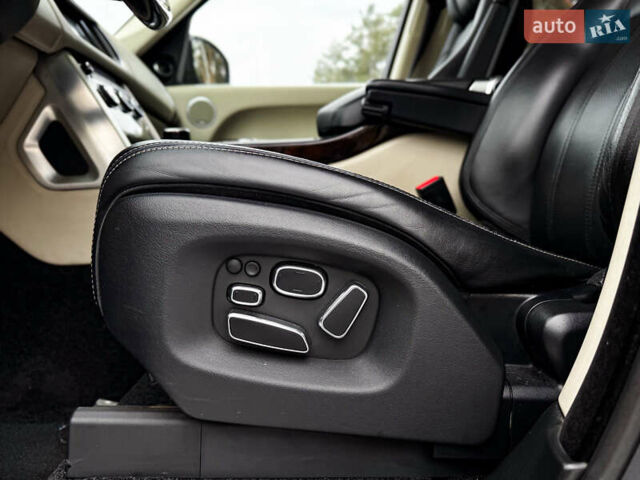 Серый Ленд Ровер Рендж Ровер, объемом двигателя 4.37 л и пробегом 280 тыс. км за 23000 $, фото 17 на Automoto.ua