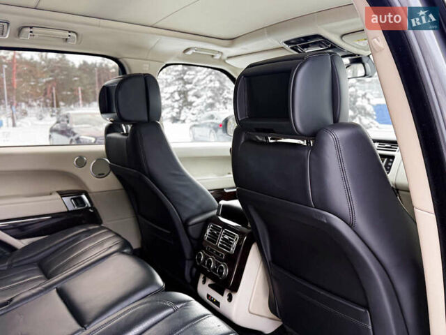 Серый Ленд Ровер Рендж Ровер, объемом двигателя 4.37 л и пробегом 280 тыс. км за 23000 $, фото 10 на Automoto.ua