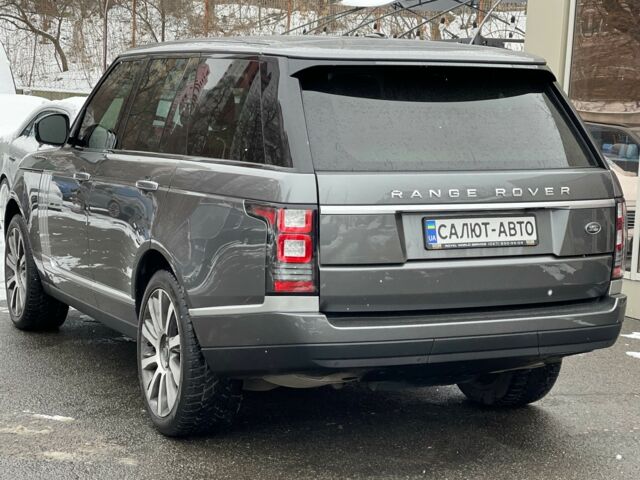 Сірий Ленд Ровер Рендж Ровер, об'ємом двигуна 3 л та пробігом 161 тис. км за 47900 $, фото 5 на Automoto.ua