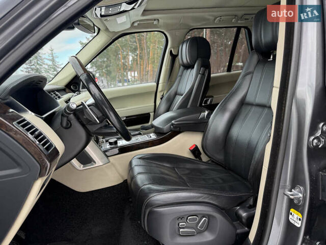 Серый Ленд Ровер Рендж Ровер, объемом двигателя 4.37 л и пробегом 280 тыс. км за 23000 $, фото 7 на Automoto.ua